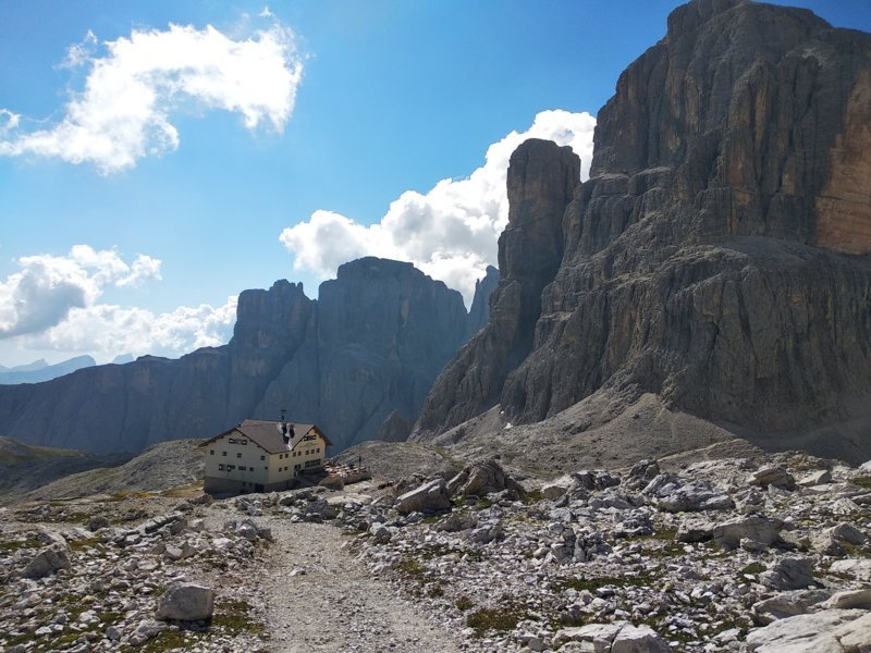 Rifugio Franco Cavazza al PIsciadù