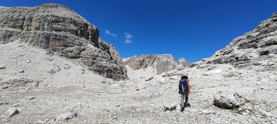 Passo Gardena al Piz Pisciadu